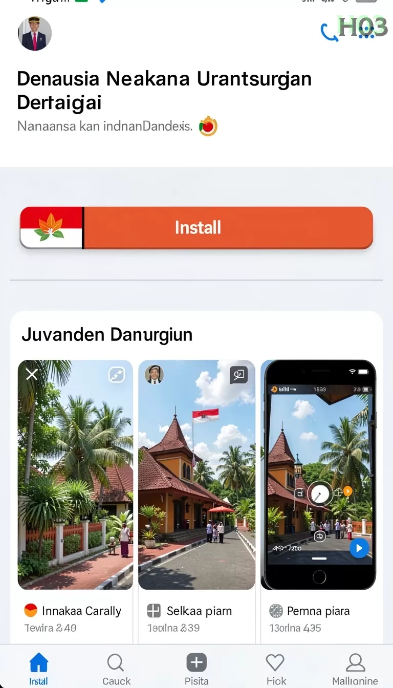 Pratinjau antarmuka h03 — aplikasi APK resmi Android v2.5.6