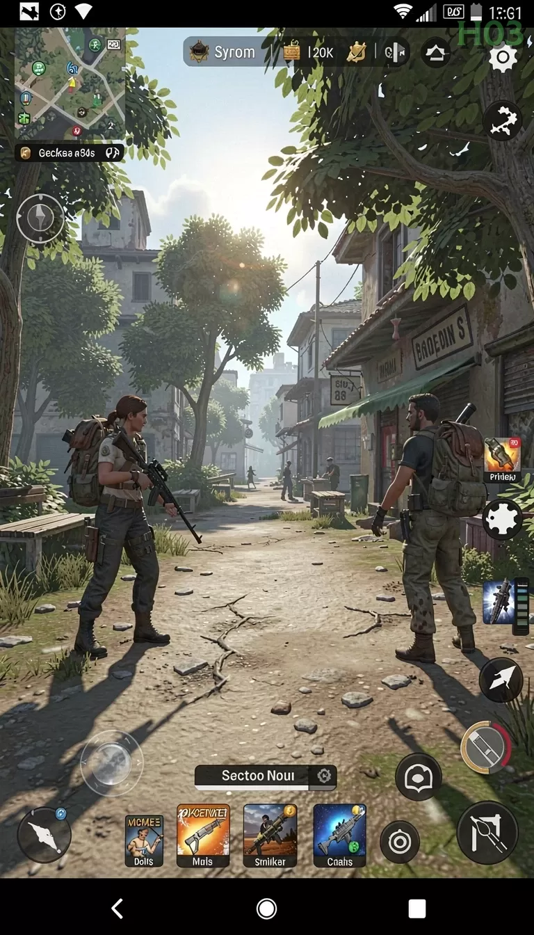 Galeri pratinjau visual h03 build APK resmi terbaru